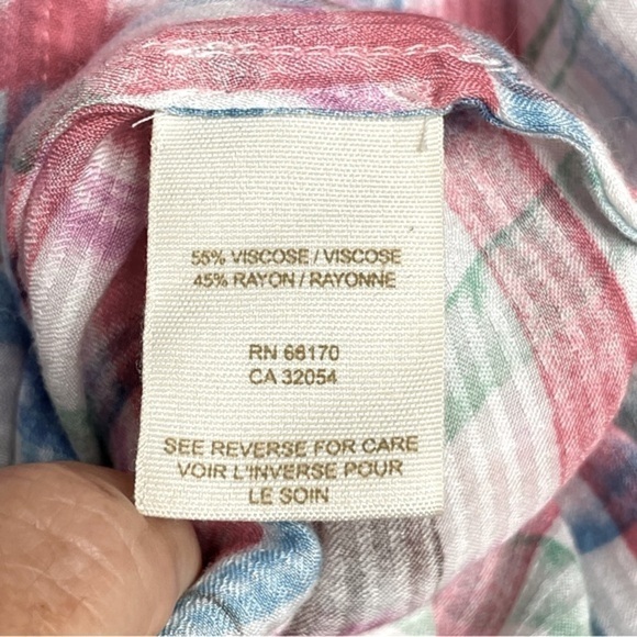 Free People No Limits Plaid Button down Shirt - Picture 12 of 13